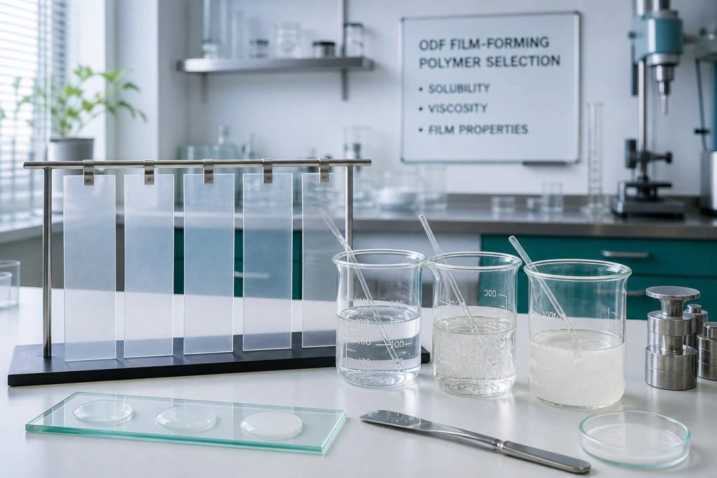 ODF成膜聚合物选择与半透明薄膜和实验室解决方案